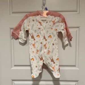 NEW George Preemie Baby Onesies 2 pieces